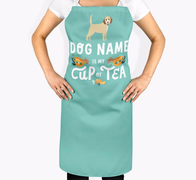 My Cup Of Tea: Personalised {breedFullName} Apron